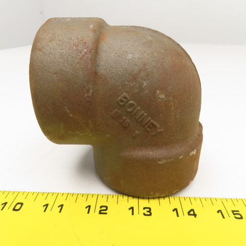 1-1/2" NPT Forged Steel Class 3000 A/SA105N Elbow 90°