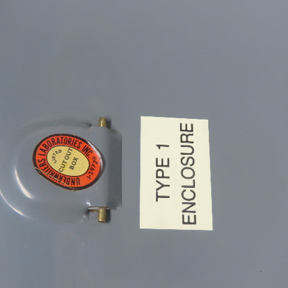 Underwriters Laboratories J-2973 12" x 12" x 6" Type 1 Enclosure