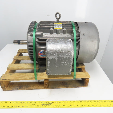 Baldor M4106 20HP AC Electric Motor 3Ph 208-230/480V 286U Frame 3525RPM TESTED