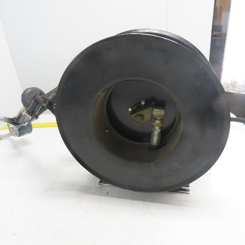 Balcrank 2120-013 50' x1/2" Medium Pressure Oil Hose Reel W/Graco Dispense Meter