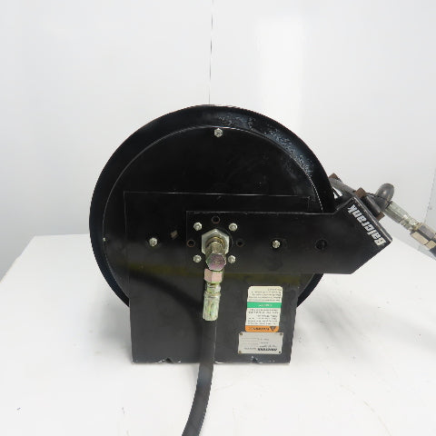 Balcrank 2120-013 50' x1/2" Medium Pressure Oil Hose Reel W/Graco Dispense Meter