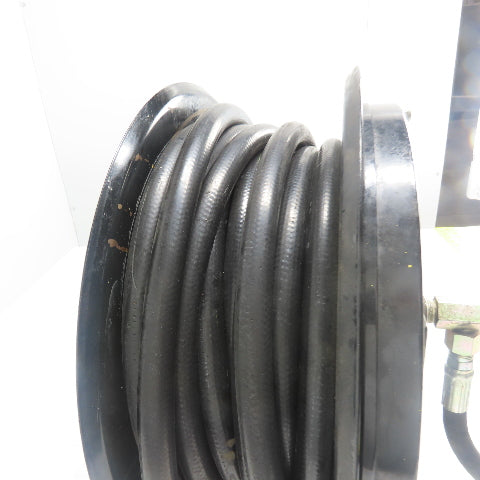 Balcrank 2120-013 50' x1/2" Medium Pressure Oil Hose Reel W/Graco Dispense Meter
