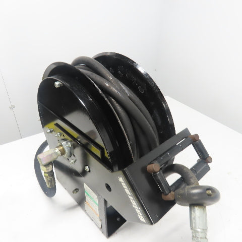 Balcrank 2120-013 50' x1/2" Medium Pressure Oil Hose Reel W/Graco Dispense Meter