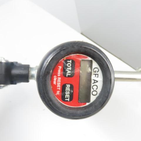 Balcrank 2120-013 50' x1/2" Medium Pressure Oil Hose Reel W/Graco Dispense Meter