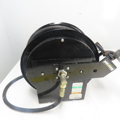 Balcrank 2120-013 50' x1/2" Medium Pressure Oil Hose Reel W/Graco Dispense Meter