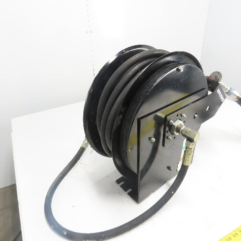 Balcrank 2120-013 50' x1/2" Medium Pressure Oil Hose Reel W/Graco Dispense Meter