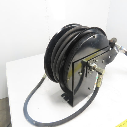 Balcrank 2120-013 50' x1/2" Medium Pressure Oil Hose Reel W/Graco Dispense Meter