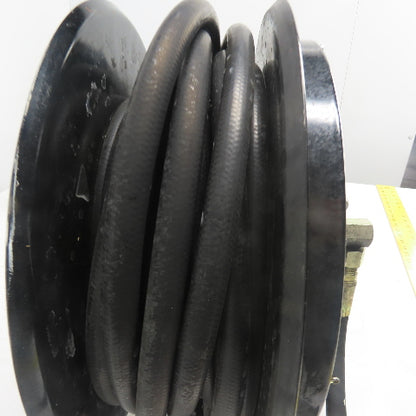 Balcrank 2120-013 50' x1/2" Medium Pressure Oil Hose Reel W/Graco Dispense Meter