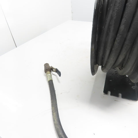 Balcrank 2120-013 50' x1/2" Medium Pressure Oil Hose Reel W/Graco Dispense Meter