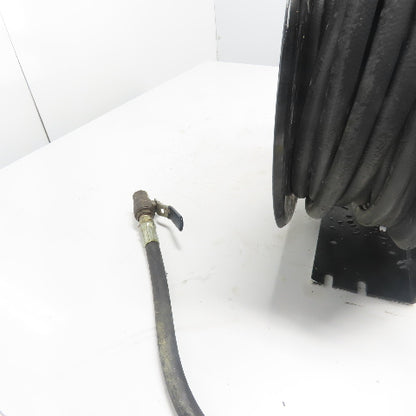 Balcrank 2120-013 50' x1/2" Medium Pressure Oil Hose Reel W/Graco Dispense Meter