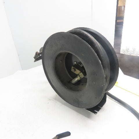 Balcrank 2120-013 50' x1/2" Medium Pressure Oil Hose Reel W/Graco Dispense Meter