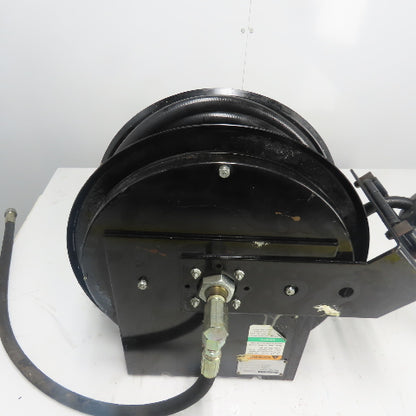 Balcrank 2120-013 50' x1/2" Medium Pressure Oil Hose Reel W/Graco Dispense Meter