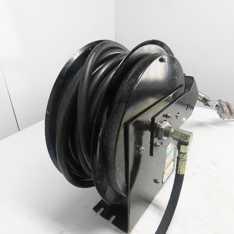 Balcrank 2120-013 50' x1/2" Medium Pressure Oil Hose Reel W/Graco Dispense Meter