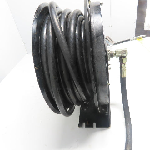 Balcrank 2120-013 50' x1/2" Medium Pressure Oil Hose Reel W/Graco Dispense Meter