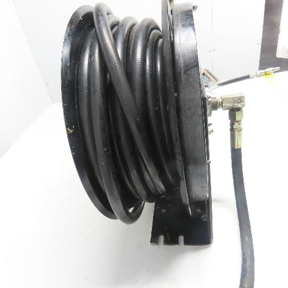 Balcrank 2120-013 50' x1/2" Medium Pressure Oil Hose Reel W/Graco Dispense Meter