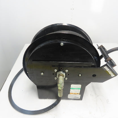 Balcrank 2120-013 50' x1/2" Medium Pressure Oil Hose Reel W/Graco Dispense Meter
