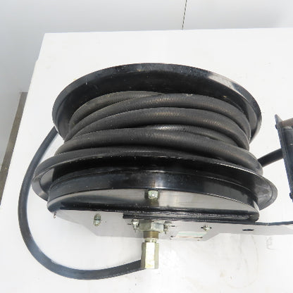 Balcrank 2120-013 50' x1/2" Medium Pressure Oil Hose Reel W/Graco Dispense Meter