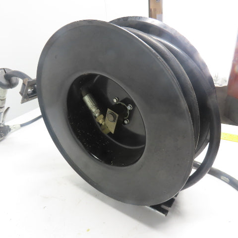 Balcrank 2120-013 50' x1/2" Medium Pressure Oil Hose Reel W/Graco Dispense Meter