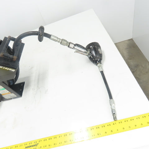 Balcrank 2120-013 50' x1/2" Medium Pressure Oil Hose Reel W/Graco Dispense Meter
