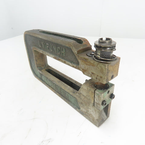 Unipunch 8A 1-1/2" x 8" Throat C-Frame Punch Die Tooling Press Brake