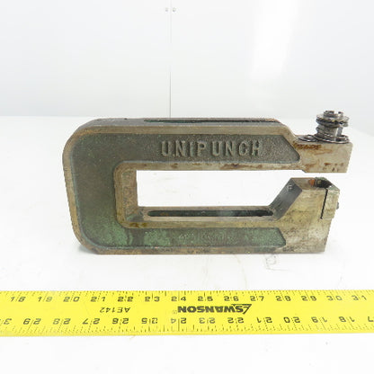 Unipunch 8A 1-1/2" x 8" Throat C-Frame Punch Die Tooling Press Brake