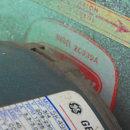 Dayton 2C939A 3/4HP 2060CFM Direct Drive Blower 230/460V 3PH 10-5/8" Dia Tested