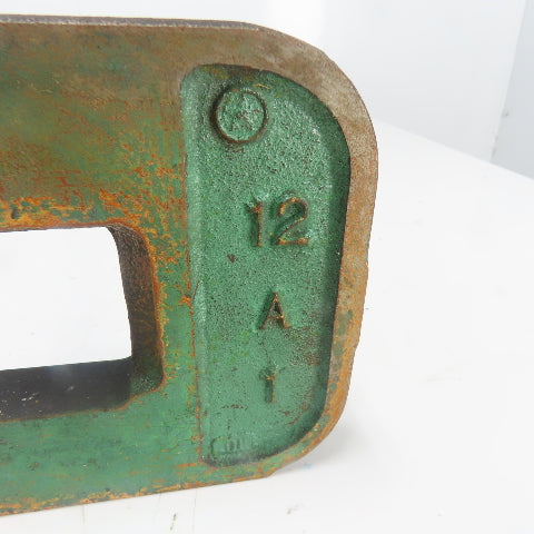 Unipunch 12A 1" x 12" Throat C-Frame Punch Die Tooling Press Brake