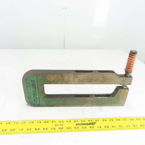 Unipunch 12A 1" x 12" Throat C-Frame Punch Die Tooling Press Brake