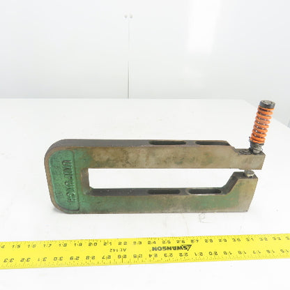 Unipunch 12A 1" x 12" Throat C-Frame Punch Die Tooling Press Brake