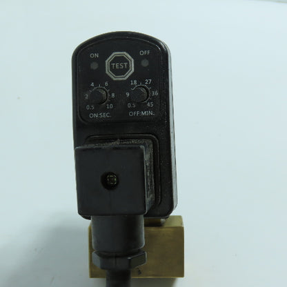 Zakf 0200D Air Compressor, Dryer Tank Electronic Drain Valve & Timer 110VAC 1/2"