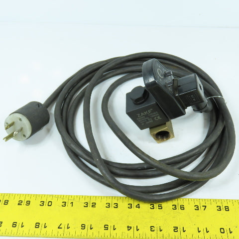 Zakf 0200D Air Compressor, Dryer Tank Electronic Drain Valve & Timer 110VAC 1/2"
