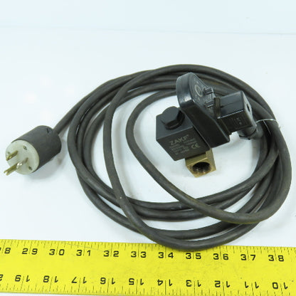 Zakf 0200D Air Compressor, Dryer Tank Electronic Drain Valve & Timer 110VAC 1/2"