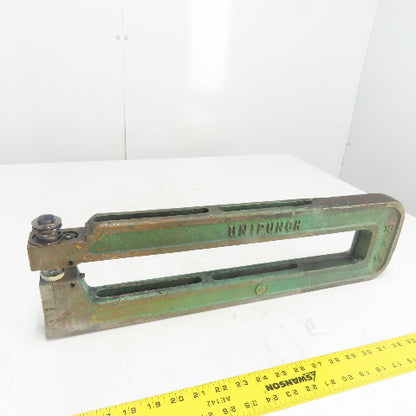 Unipunch 18A 1-1/2" x 18" Throat C-Frame Punch Die Tooling Press Brake
