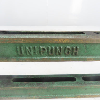 Unipunch 18A 1-1/2" x 18" Throat C-Frame Punch Die Tooling Press Brake