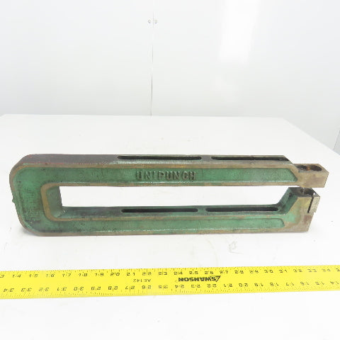 Unipunch 18A 1-1/2" x 18" Throat C-Frame Punch Die Tooling Press Brake