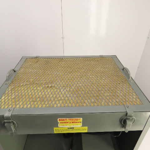 Aget Model 520 1/3HP Dustkop Cyclone Dust Collector 230/460V 3PH 100-550CFM