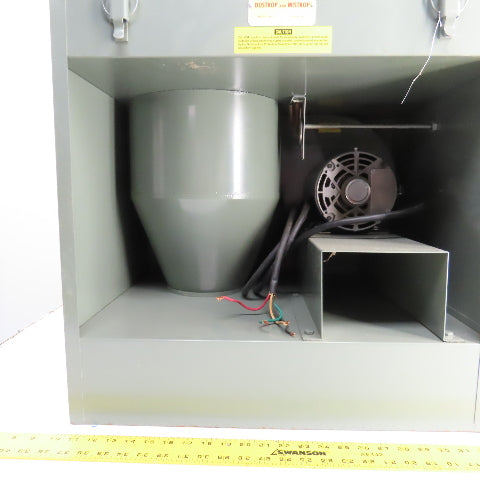 Aget Model 520 1/3HP Dustkop Cyclone Dust Collector 230/460V 3PH 100-550CFM