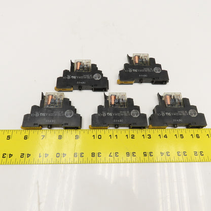 Allen Bradley 700-HN122 700-HK32Z24 Relay Module 24VDC Coil Lot Of 5