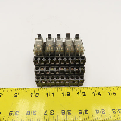 Allen Bradley 700-HN122 700-HK32Z24 Relay Module 24VDC Coil Lot Of 5