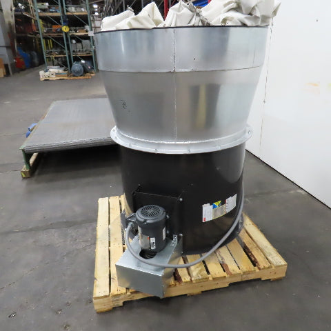 Dayton 3C414 36" Clean Air Tubeaxial Fan 1.5HP 230/460V 3PH Belt Drive Tested