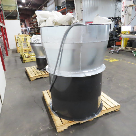 Dayton 3C414 36" Clean Air Tubeaxial Fan 1.5HP 230/460V 3PH Belt Drive Tested