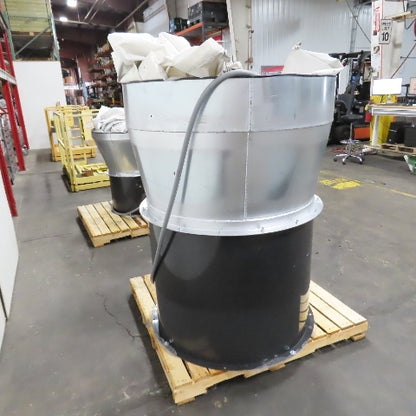Dayton 3C414 36" Clean Air Tubeaxial Fan 1.5HP 230/460V 3PH Belt Drive Tested