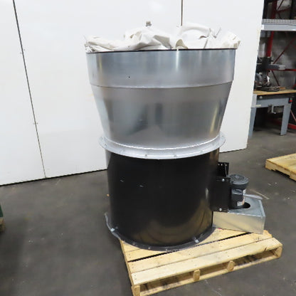 Dayton 3C414 36" Clean Air Tubeaxial Fan 1.5HP 230/460V 3PH Belt Drive Tested