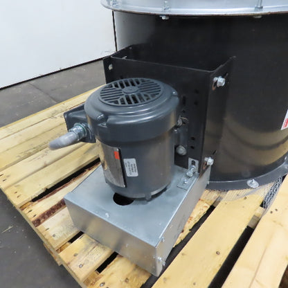 Dayton 3C411 24" Clean Air Tubeaxial Fan .5HP 230/460V 3PH Belt Drive Tested