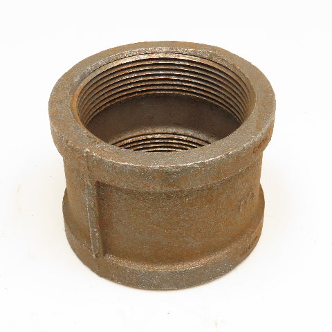 SCI 3" Malleable Black Iron Pipe Coupling Coupler