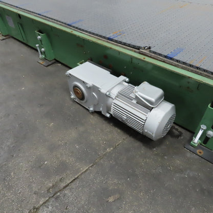 C & M 10' x 6' Slide Bed Conveyor W/ Table Top Belt 68FPM 230/460V 3PH 2HP