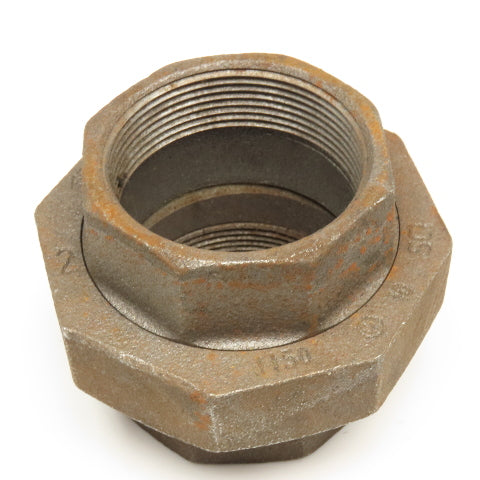 SCI 2" Black Malleable Iron Pipe Coupling Class 150