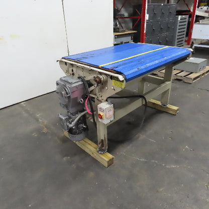 45" Wide x 36" Slide 29" Bed Conveyor W/ Table Top Belt 230/460V 3PH 5HP