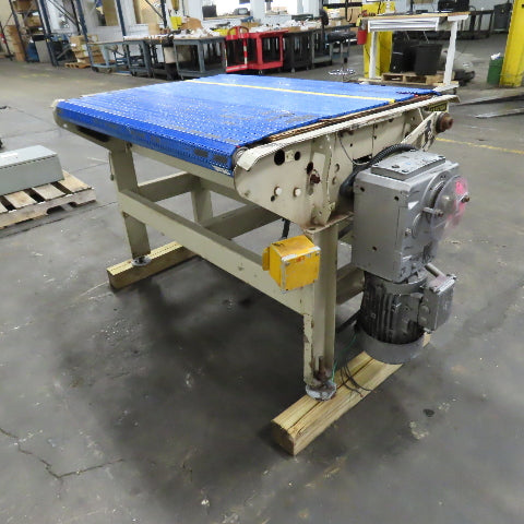 45" Wide x 36" Slide 29" Bed Conveyor W/ Table Top Belt 230/460V 3PH 5HP