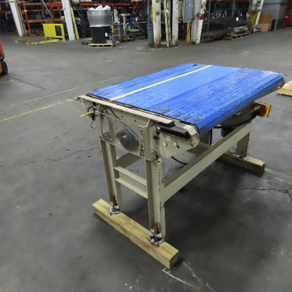 45" Wide x 36" Slide 29" Bed Conveyor W/ Table Top Belt 230/460V 3PH 5HP